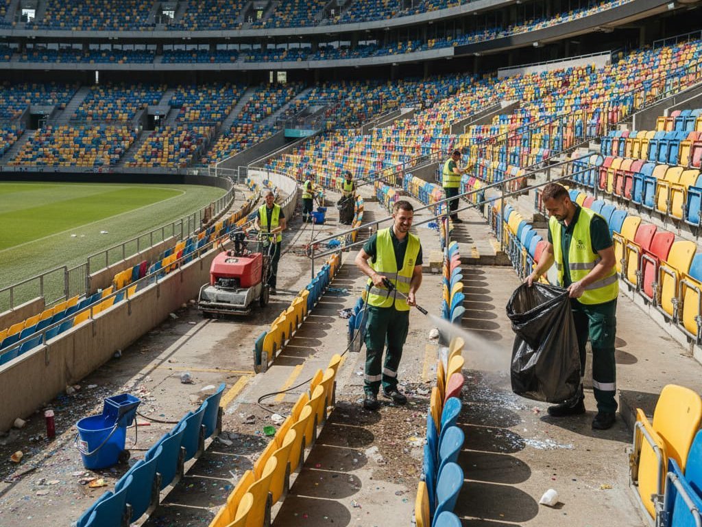 Stadionreiniging