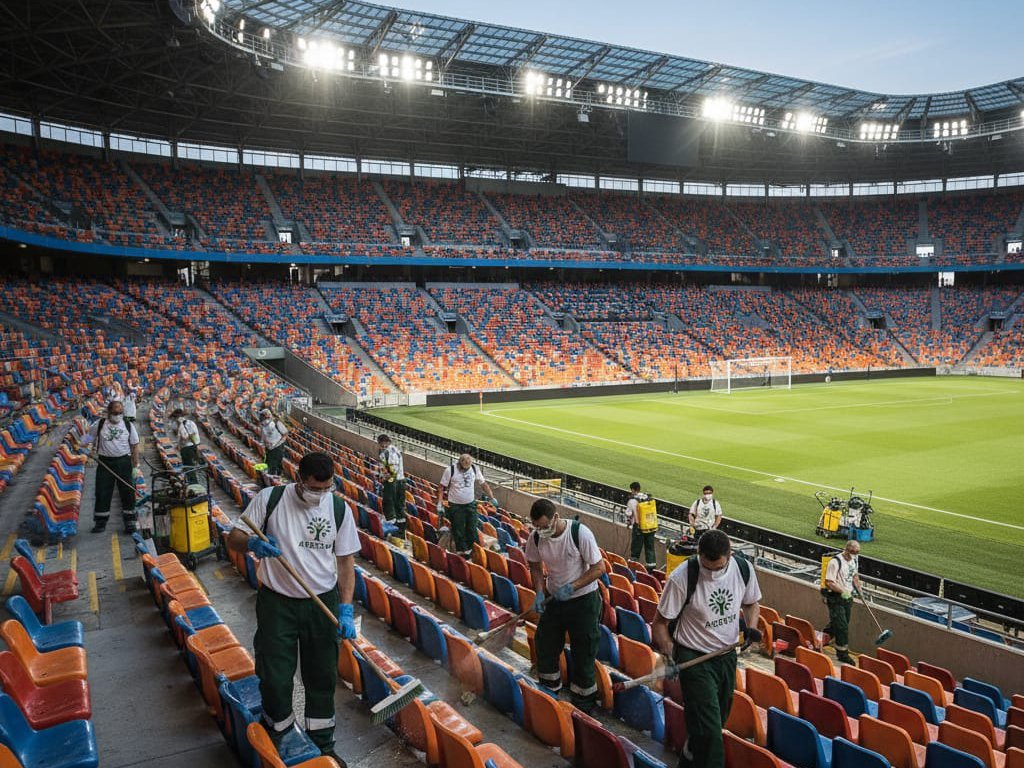 Stadion Schoonmaak