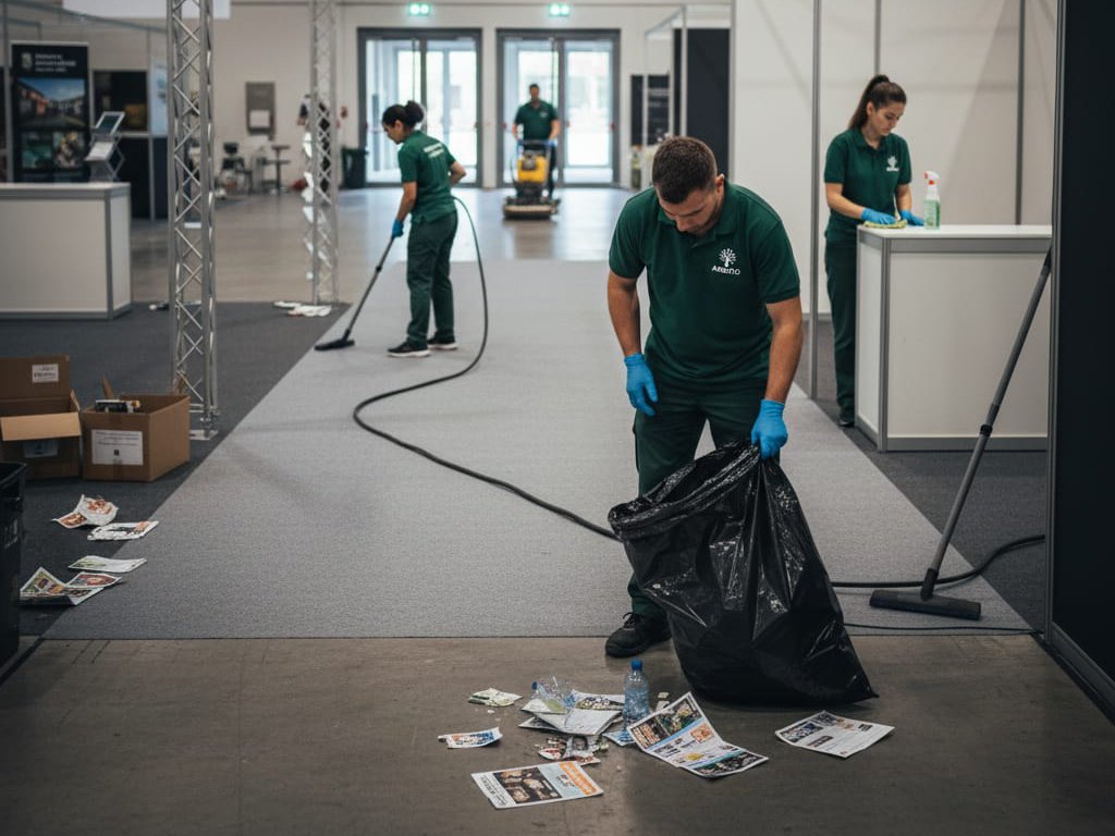 Beurshallen Schoonmaak